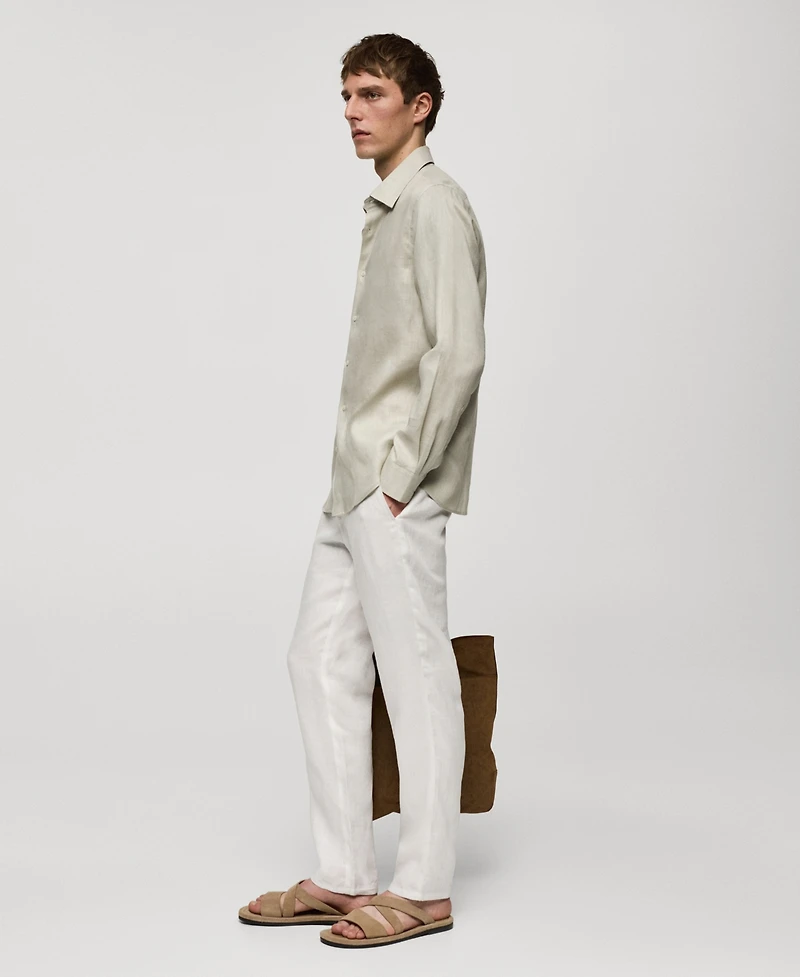 Mango Men's Linen Shirt