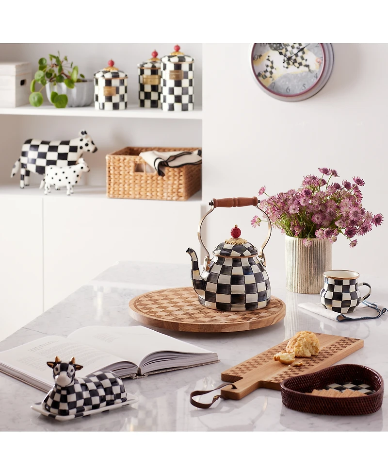 Mackenzie-Childs Courtly Check 2-Qt. Tea Kettle