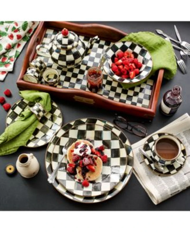 Mackenzie Childs Courtly Check Collection