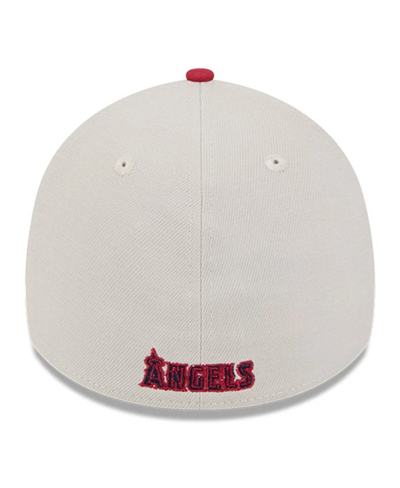 New Era Men's Red Los Angeles Angels 2024 Fourth of July 39THIRTY Flex Hat