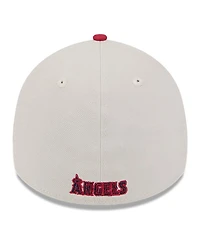 New Era Men's Red Los Angeles Angels 2024 Fourth of July 39THIRTY Flex Hat