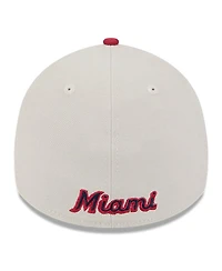 New Era Men's Red Miami Marlins 2024 Fourth of July 39THIRTY Flex Hat