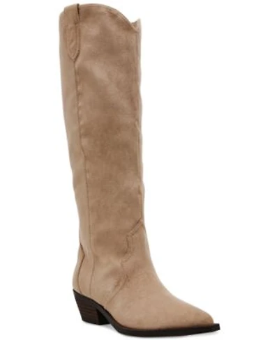 Dv Dolce Vita Womens Kit Knee High Cowboy Boots Regular Wide Calf