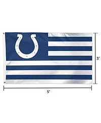WinCraft Indianapolis Colts 3' x 5' Americana Stars Stripes Deluxe Flag