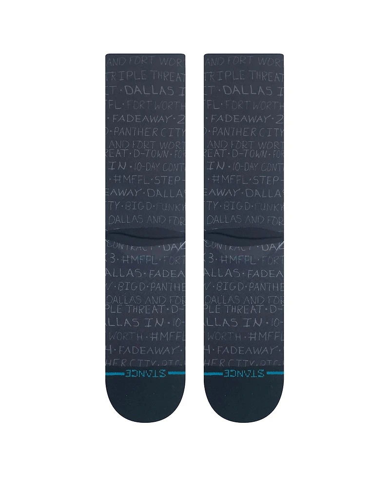 Stance Men's and Women's Dallas Mavericks 2023/24 City Edition Crew Socks