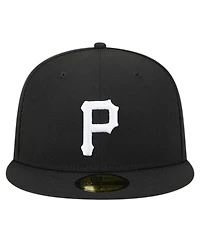New Era Men's Pittsburgh Pirates Logo 59FIFTY Fitted Hat