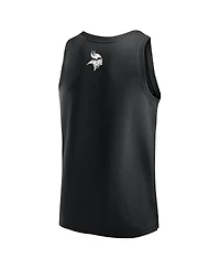 Fanatics Men's Black Minnesota Vikings Elements Tank Top