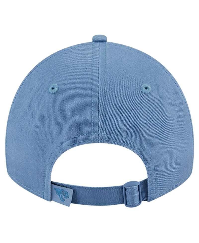 New Era Women's Blue Jacksonville Jaguars Color Pack 9TWENTY Adjustable Hat