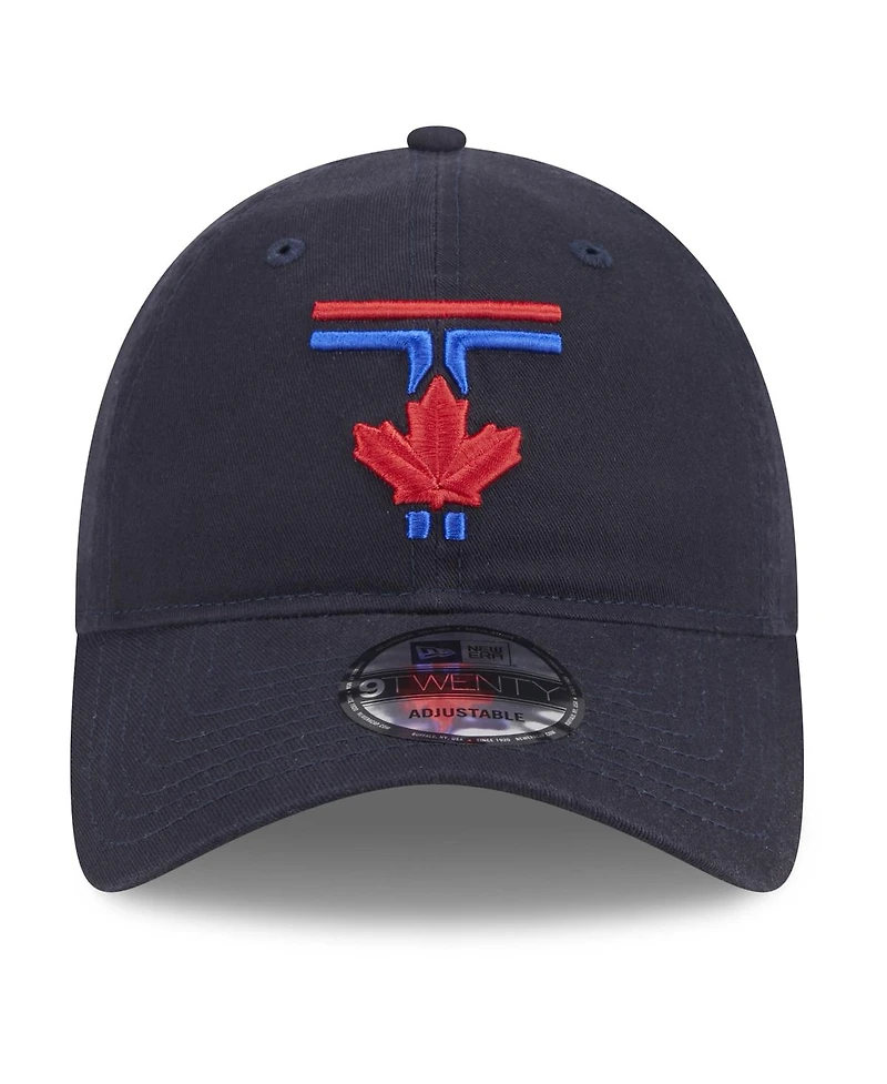 New Era Men's Navy Toronto Blue Jays 2024 City Connect 9TWENTY Adjustable Hat
