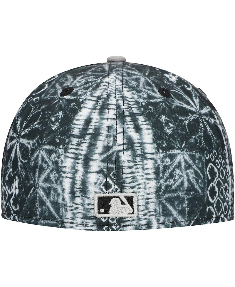 New Era Men's Black Los Angeles Dodgers Sands 59FIFTY Fitted Hat