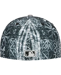 New Era Men's Black Los Angeles Dodgers Sands 59FIFTY Fitted Hat