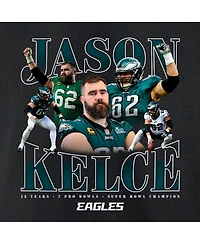 Fanatics Men's Jason Kelce Black Philadelphia Eagles Retirement T-Shirt