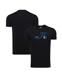 Sportiqe Men's and Women's Black Dallas Mavericks 2024 Nba Finals Super Soft Comfy Tri-Blend T-Shirt