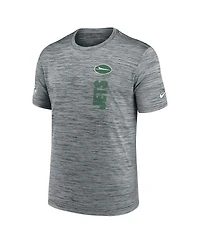 Nike Men's Gray New York Jets 2024 Sideline Velocity Performance T-Shirt
