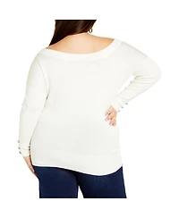 City Chic Plus Intrigue Sweater