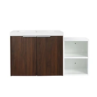 Modern Bathroom Vanity with Storage Durable, Eco-Friendly, Wall Mounted