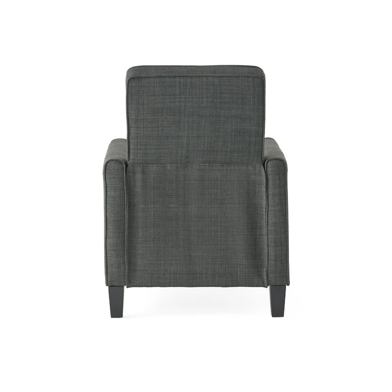 Streamdale Sophisticated Push Back Accent Chair Dark Grey