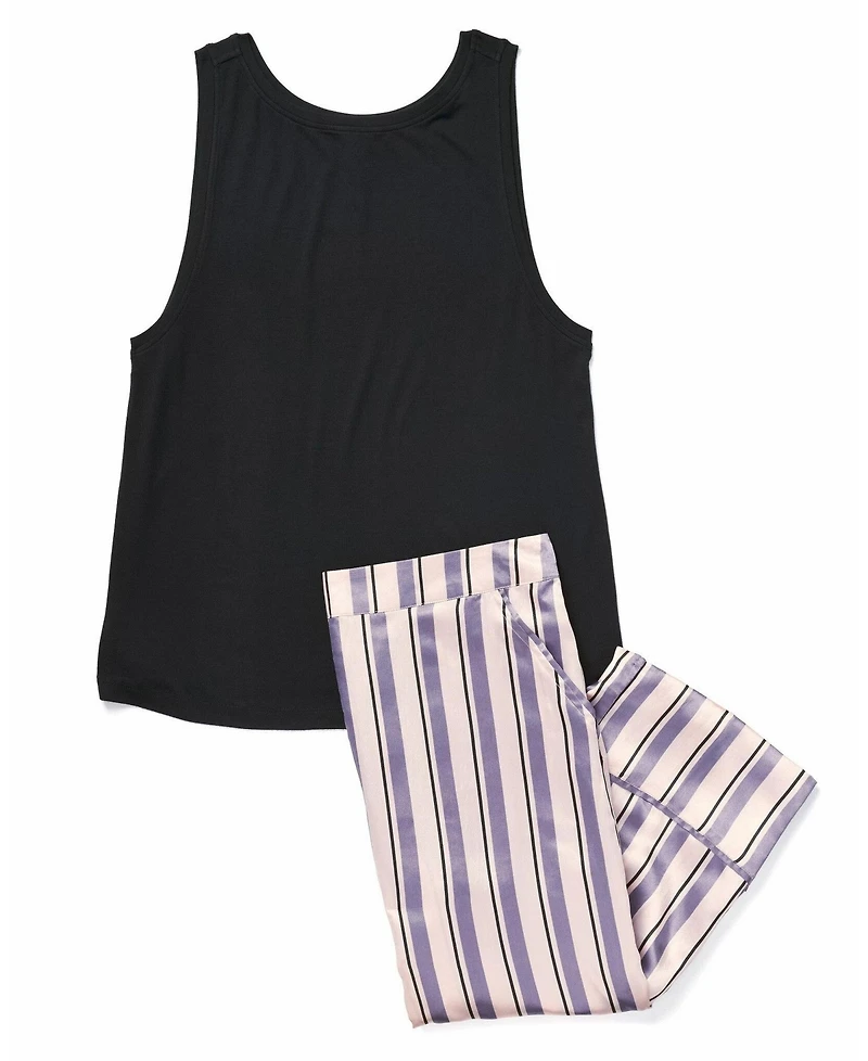 Adore Me Plus Size Alania Pajama Tank & Pants Set