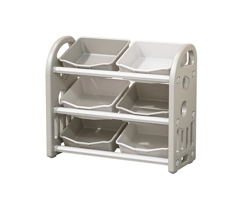 Streamdale Kids Toy Storage Unit with 6 Bins