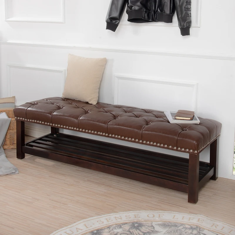 Streamdale Furniture Comfortable and Stylish Wooden Bench with Durable Construction