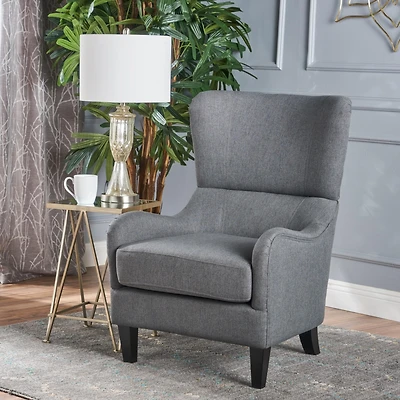 Streamdale Contemporary Accent Club Chair with Wingback Design