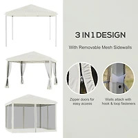 Premium Outdoor 10' x 10' Pop-Up Tent for Events