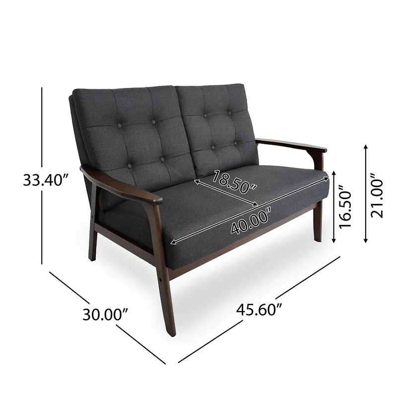 Streamdale Loveseat for Home or Office
