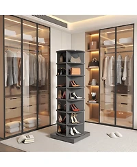 Streamdale Minimalist Rotating Shoe Rack for Maximum Space and Shoe Storage