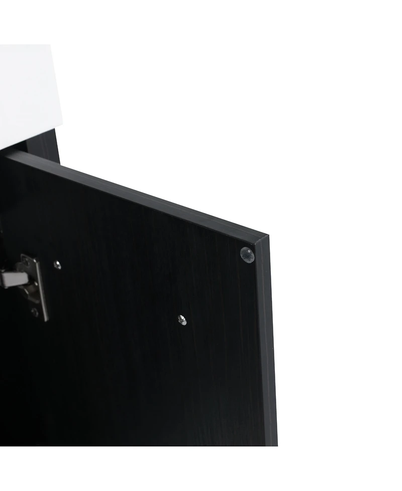24 Inch Wall-mounted Bathroom Vanity (Only the Cabinet Body, No Top Sink