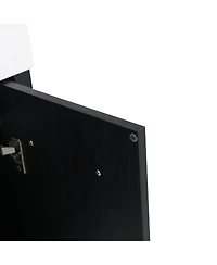 24 Inch Wall-mounted Bathroom Vanity (Only the Cabinet Body, No Top Sink