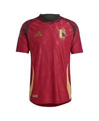 Adidas Men's Burgundy Belgium National Team 2024 Home Authentic Jersey
