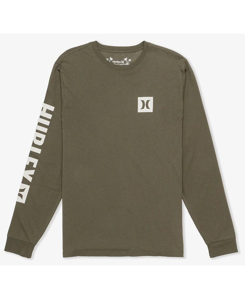 Hurley Men's Icon Tee Long Sleeve T-Shirt