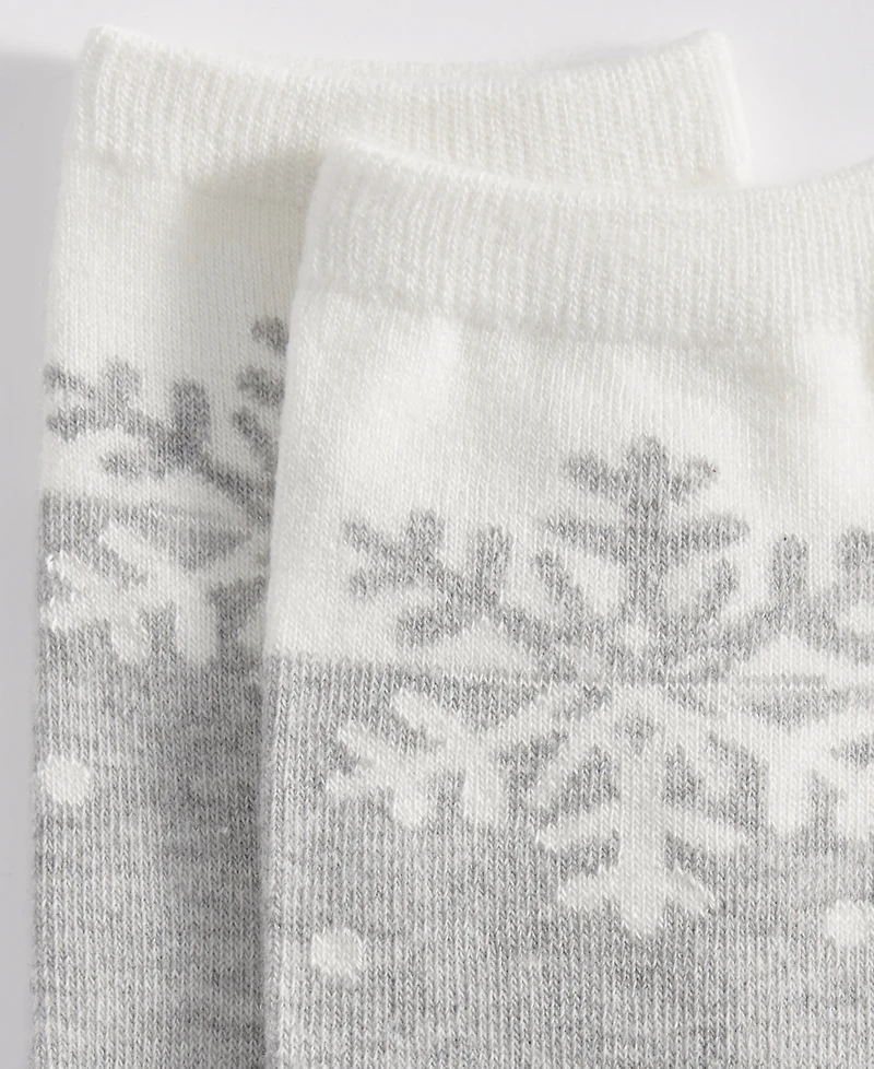 Holiday Lane Women's Crew Socks, Created for Macy's