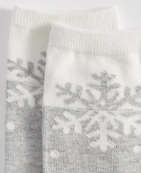 Holiday Lane Women's Crew Socks, Created for Macy's