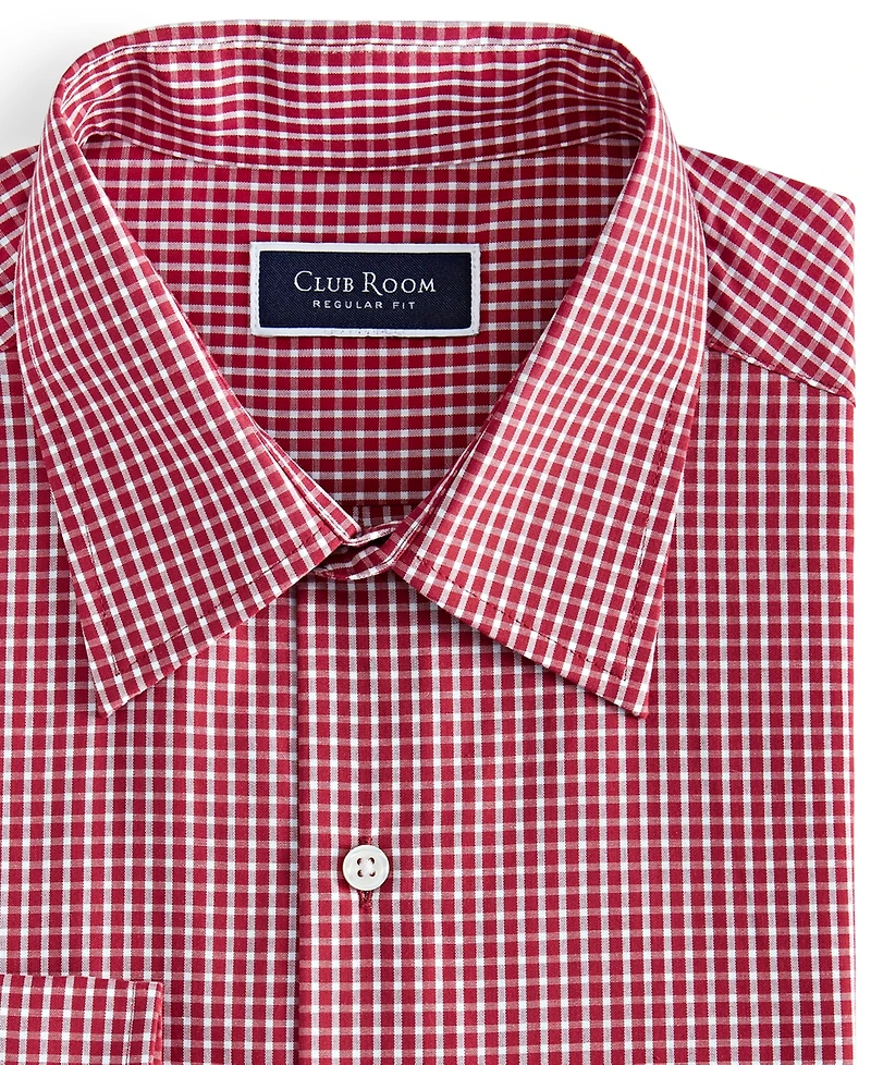 Club Room Men's Regular-Fit Dress Shirt