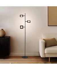 Tree 60" Modern Led Floor Lamp with Adjustable Heads