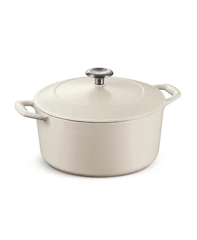 Tramontina Bestow 5.5-Quart Enameled Cast Iron Round Dutch Oven Pot with Lid
