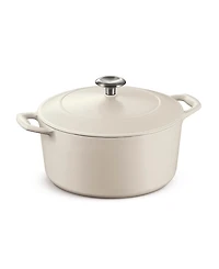 Tramontina Bestow 5.5-Quart Enameled Cast Iron Round Dutch Oven Pot with Lid