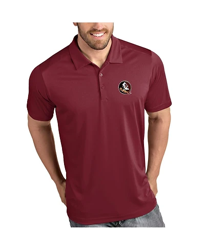 Antigua Florida State Seminoles Tribute Polo - Garnet