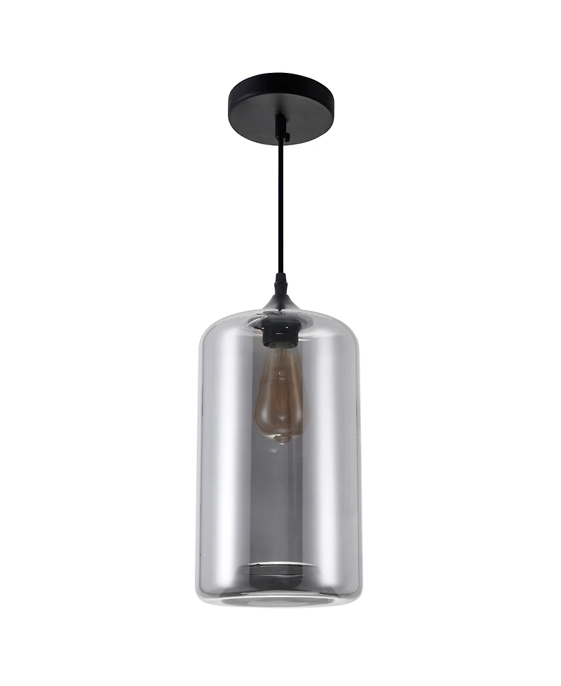 Cwi Lighting Glass 1 Light Down Mini Pendant