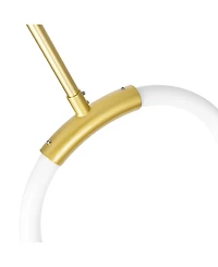 Cwi Lighting Hoops 1 Light Led Pendant