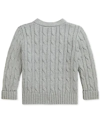 Polo Ralph Lauren Baby Cotton Cable-Knit Cardigan