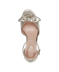 Bandolino Women's Andora Bow Kitten Heel Sandals