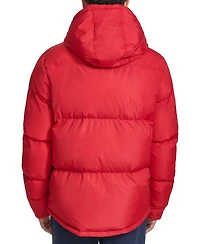 Champion Men's Quilted Full-Zip Hooded Puffer Jacket