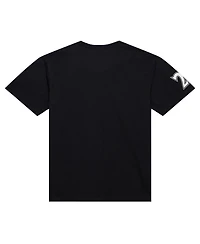 Mitchell & Ness Men's Kevin Garnett Black Minnesota Timberwolves Premium Nickname T-Shirt