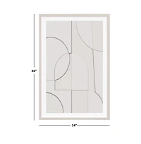 Peaceful Configuration Framed Wall Art