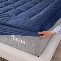 Bare Home Cotton Top Mattress Pad, Twin Xl