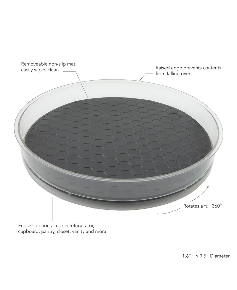Tovolo Hexa Medium lazy Susan Set of Two