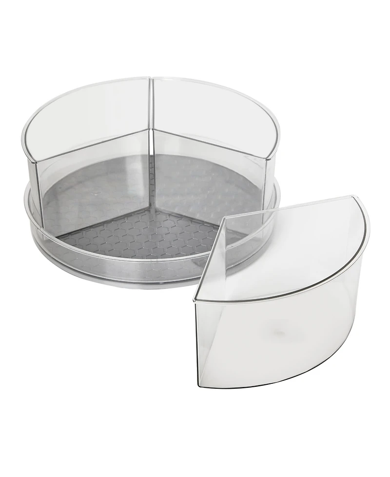 Tovolo Hexa 3 part Lazy Susan with removable Bins 11"