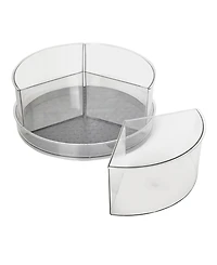 Tovolo Hexa 3 part Lazy Susan with removable Bins 11"
